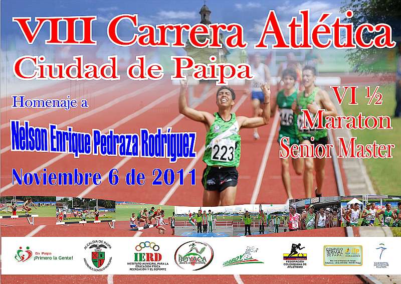 carrera atletica ciudad de paipa 2011