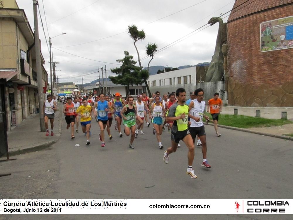 Carrera Atlética Localidad de los martires 2011