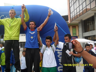 Carrera atlética calarca 2011