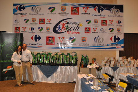 lanzamiento media maraton de cali 2011