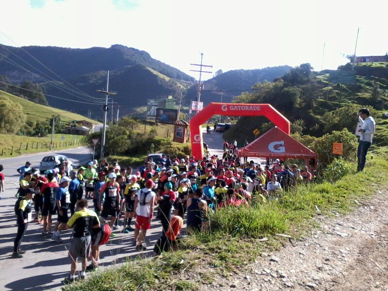 trail running chingaza 2013
