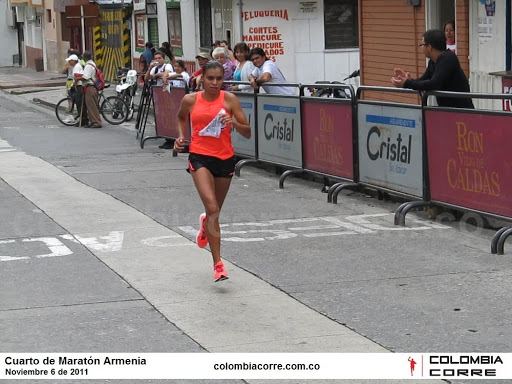 bertha sanchez gana cuarto de maraton armenia 2012