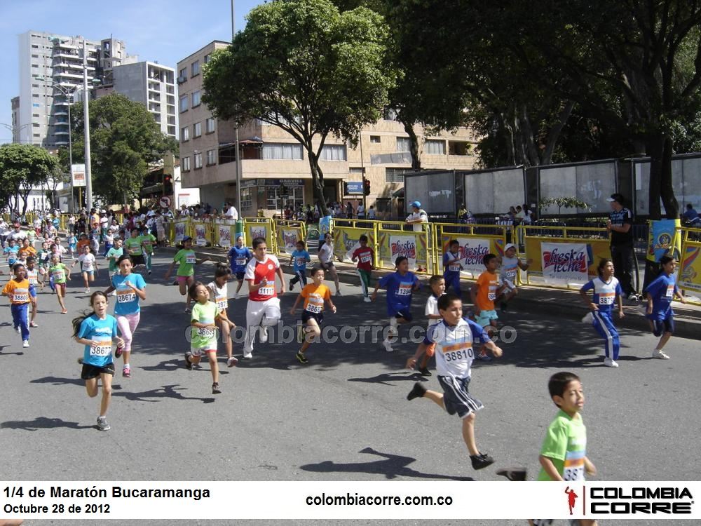 cuarto de maratón ciudad de bucaramanga