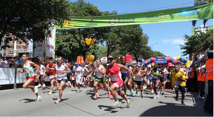 cuarto de maraton bucaramanga 2012