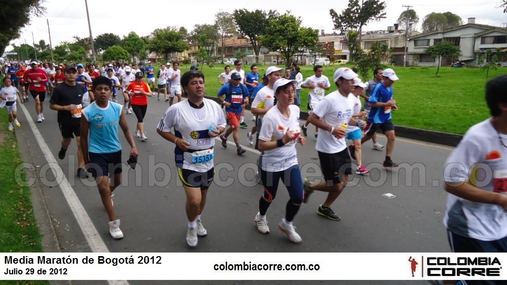 fotos media maraton de bogota 2012