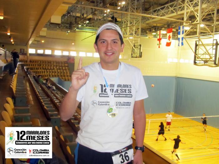 12 maratones en 12 meses montreal 2013