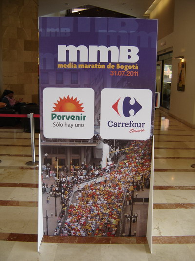 lanzamiento media maraton de bogota 2011