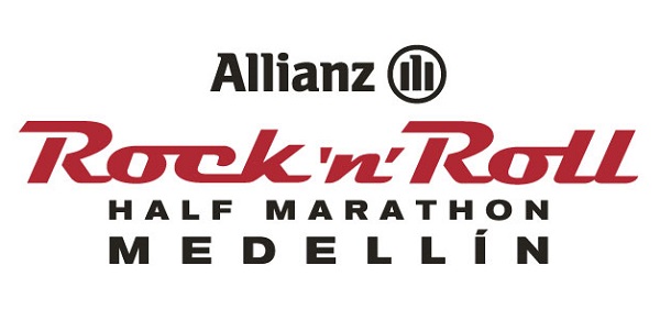 Logo Allianz Rock n Roll Half Marathon Medellín 01