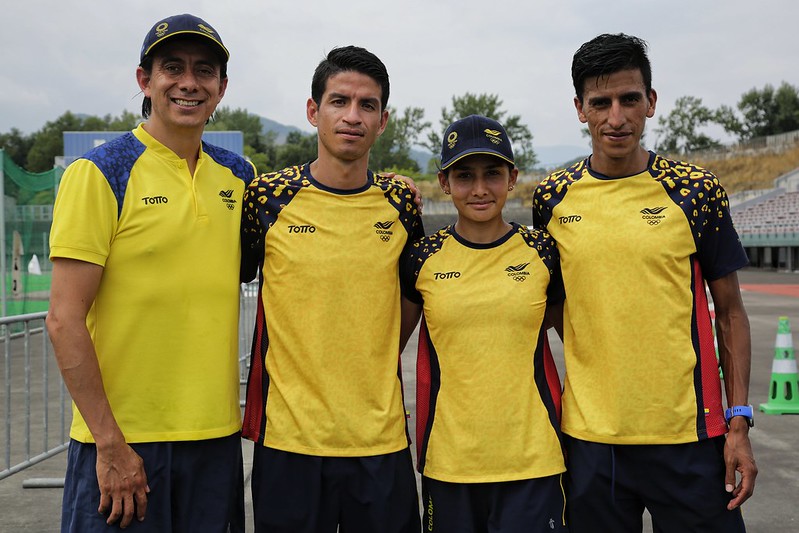 maratonistas colombianos tokio