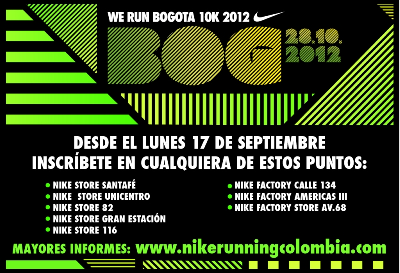 we run nike 2012 bogota