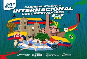 Vuelve la Carrera Atlética Internacional de Los Libertadores de Duitama
